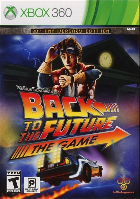 Back to the Future: The Game 30th Anniversary box art