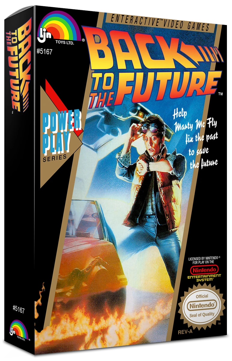Back to the Future box art