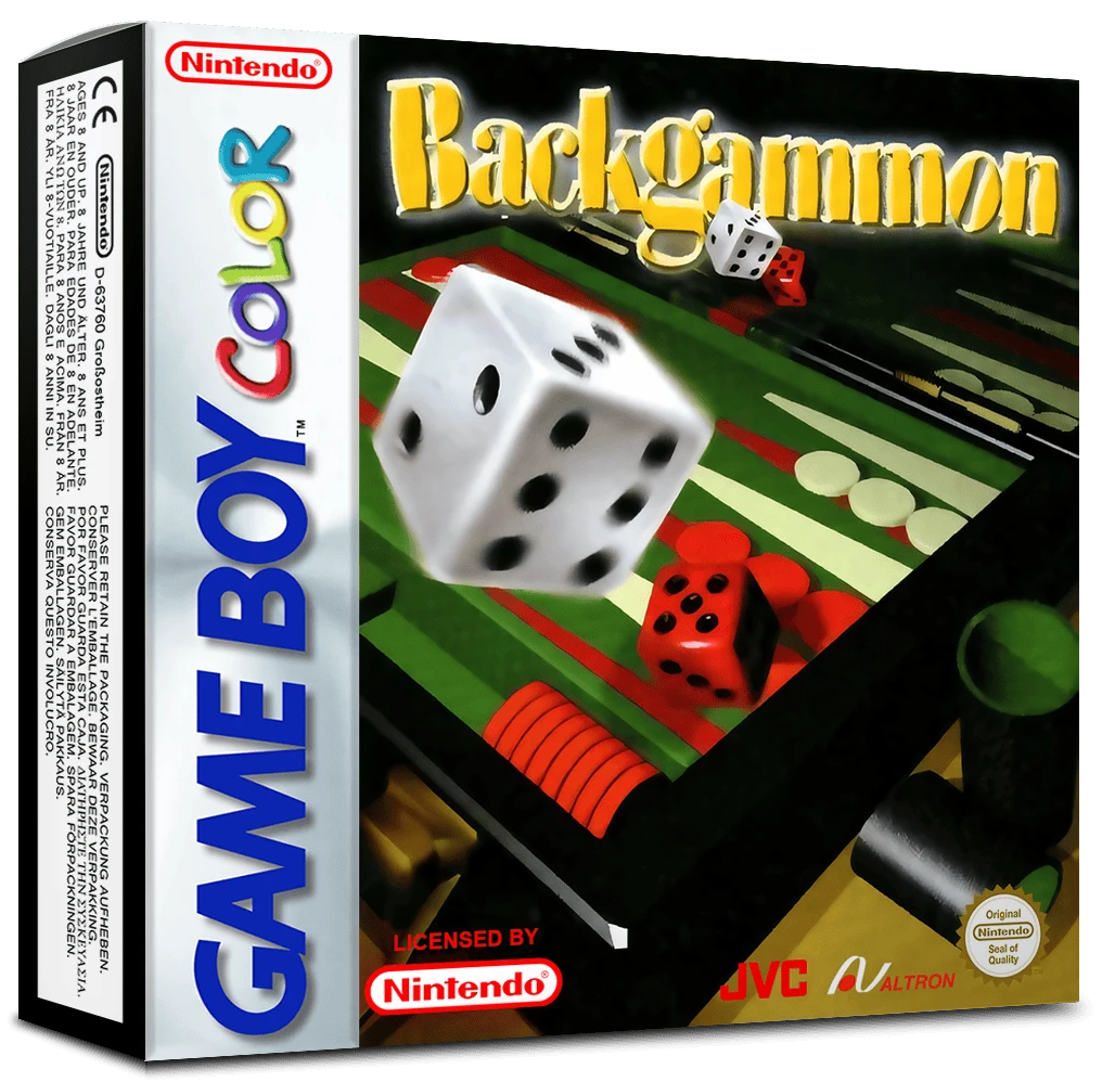 Backgammon box art