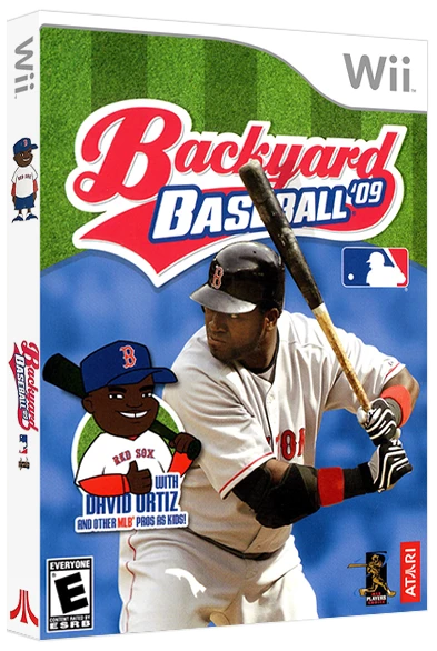Backyard Baseball 09 box art