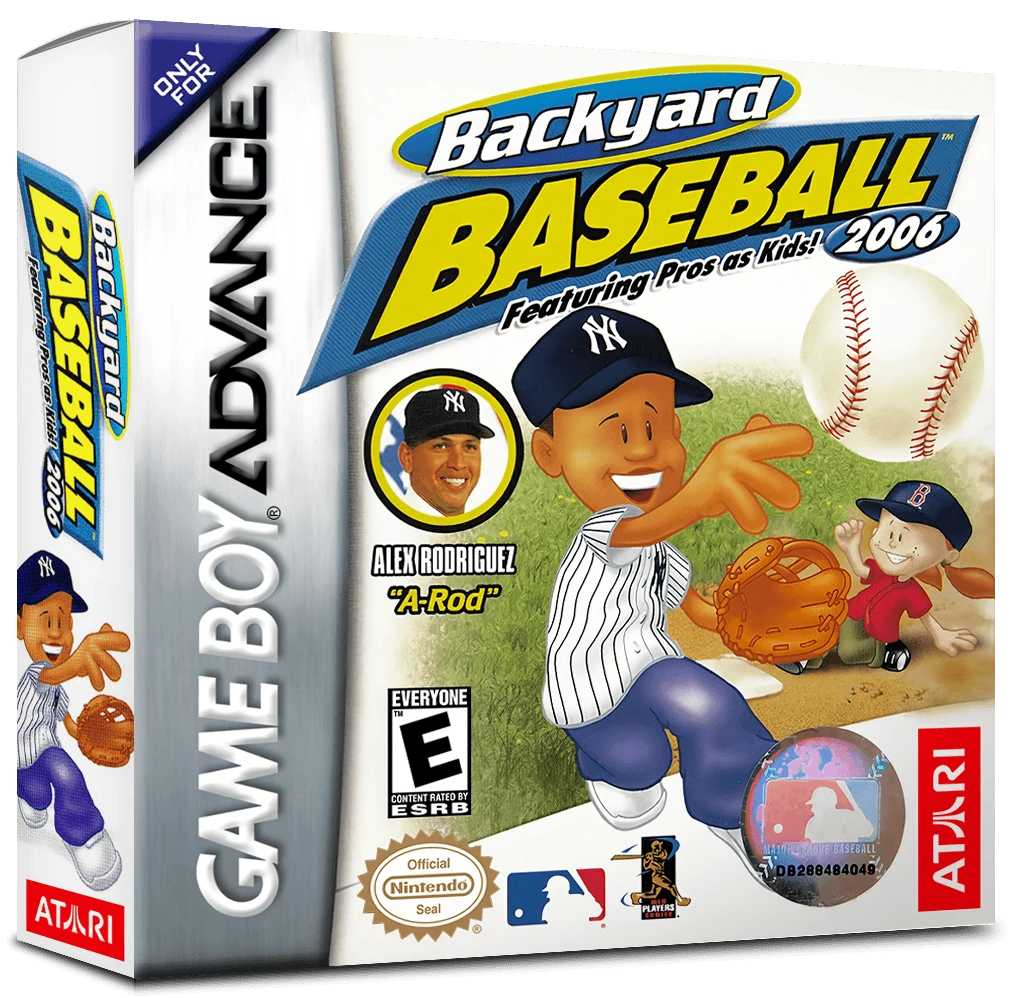 Backyard Baseball 2006 box art