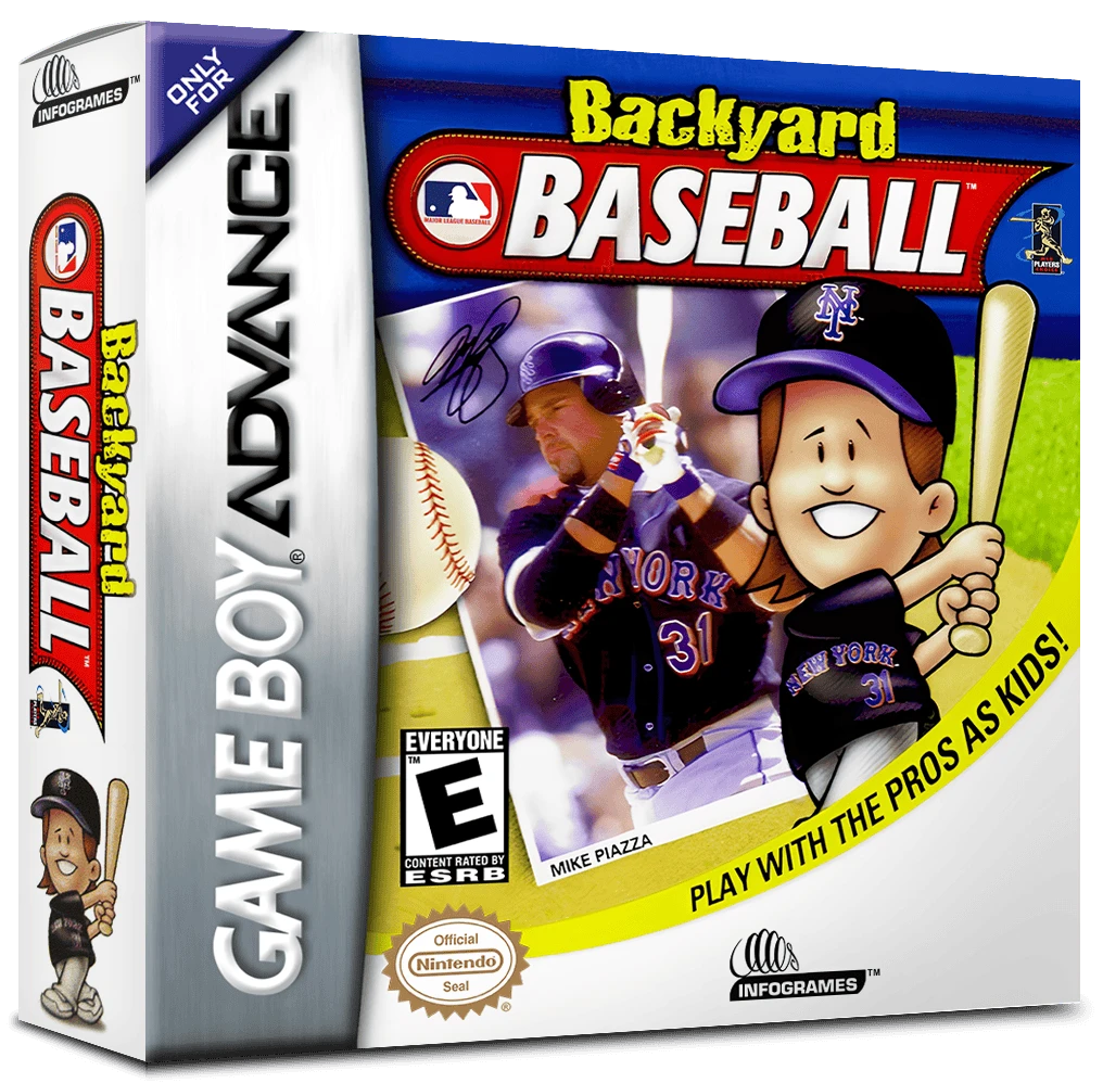 Backyard Baseball box art