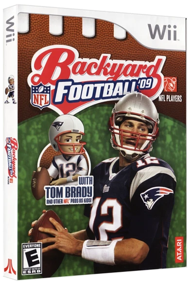 Backyard Football 09 box art