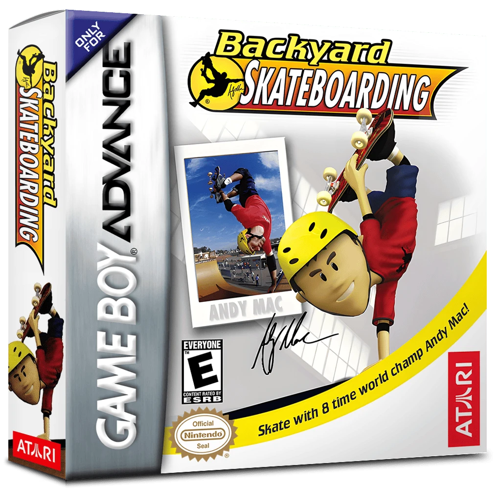 Backyard Skateboarding box art