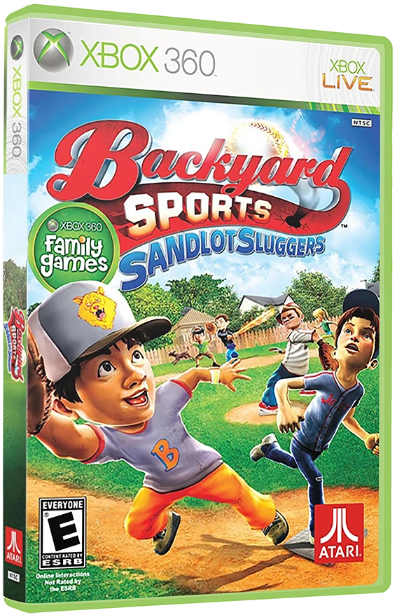 Backyard Sports: Sandlot Sluggers box art