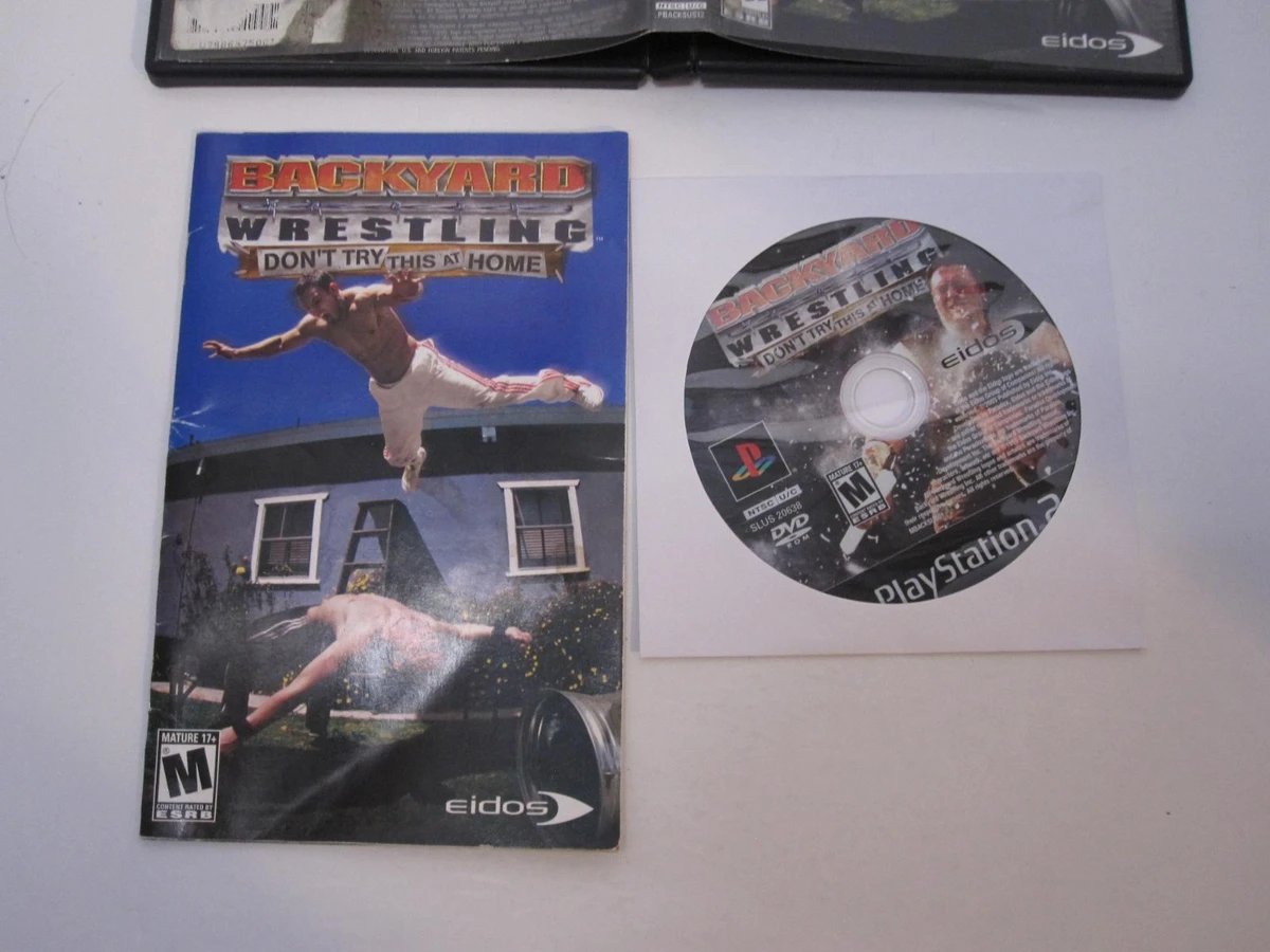 Backyard Wrestling box art