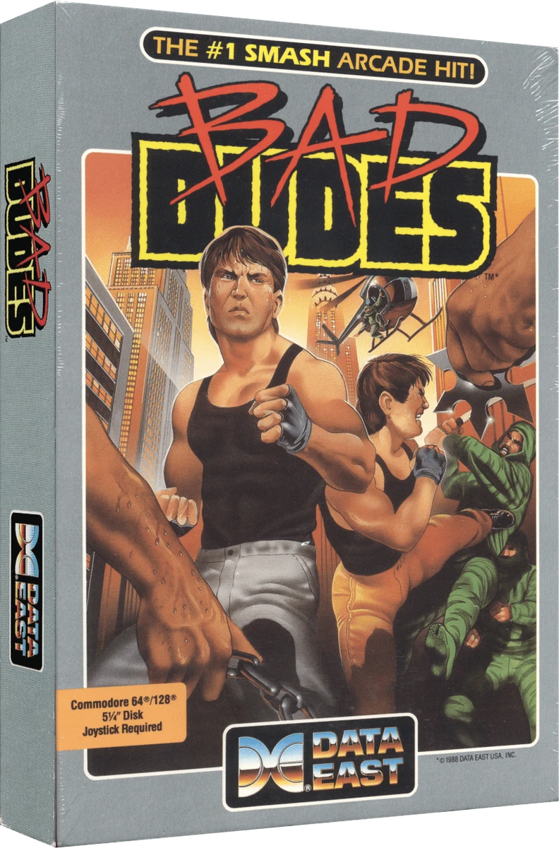 Bad Dudes box art