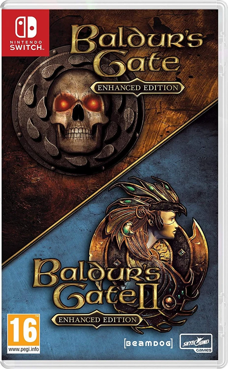 Baldur's Gate 1 & 2 Enhanced Edition box art