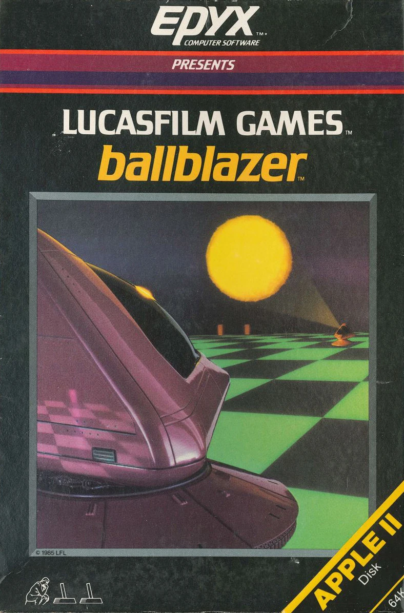 Ballblazer box art