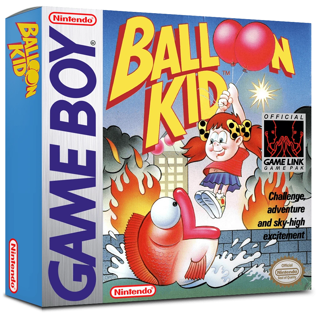 Balloon Kid box art
