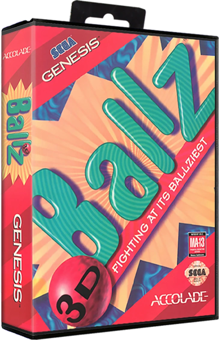 Ballz 3D box art