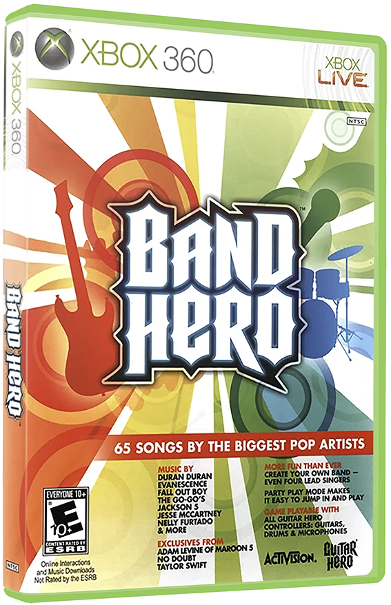 Band Hero box art