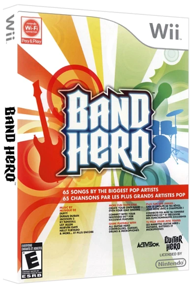 Band Hero box art