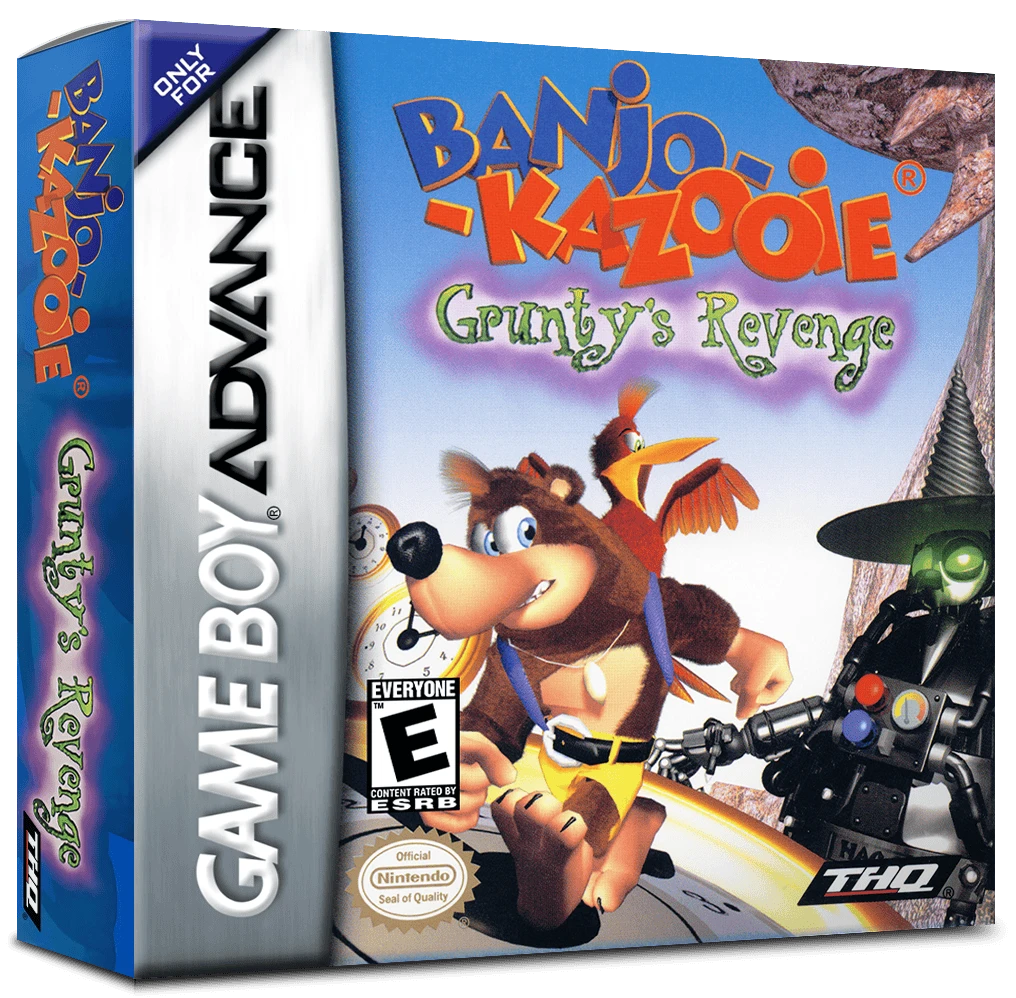 Banjo Kazooie Grunty's Revenge box art