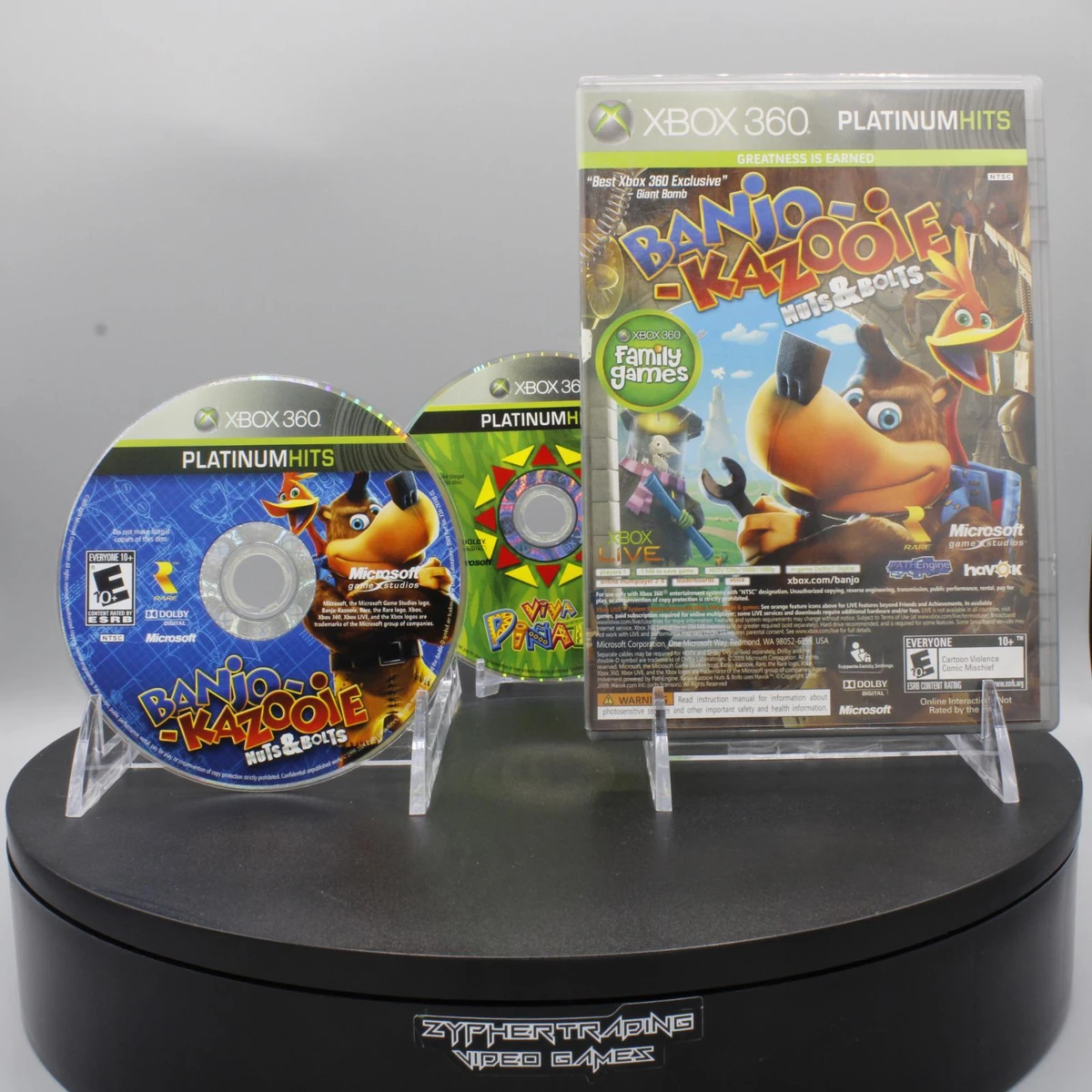 Banjo-Kazooie Nuts & Bolts & Viva Pinata box art
