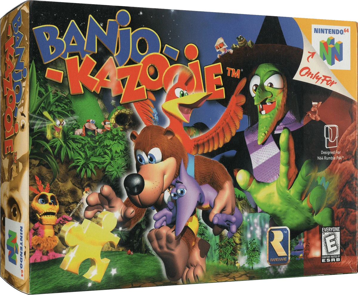 Banjo-Kazooie box art