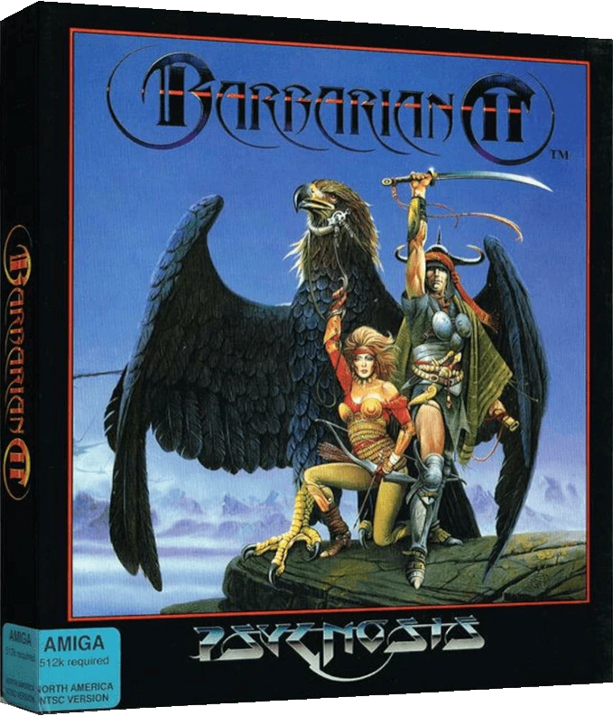 Barbarian II box art