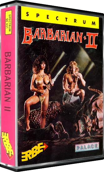 Barbarian II: The Dungeon of Drax box art