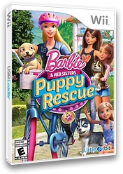Barbie and Her Sisters: Puppy Rescue box art