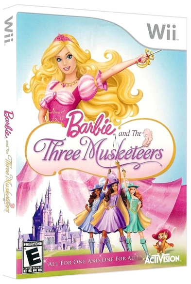 Barbie and the Three Musketeers box art