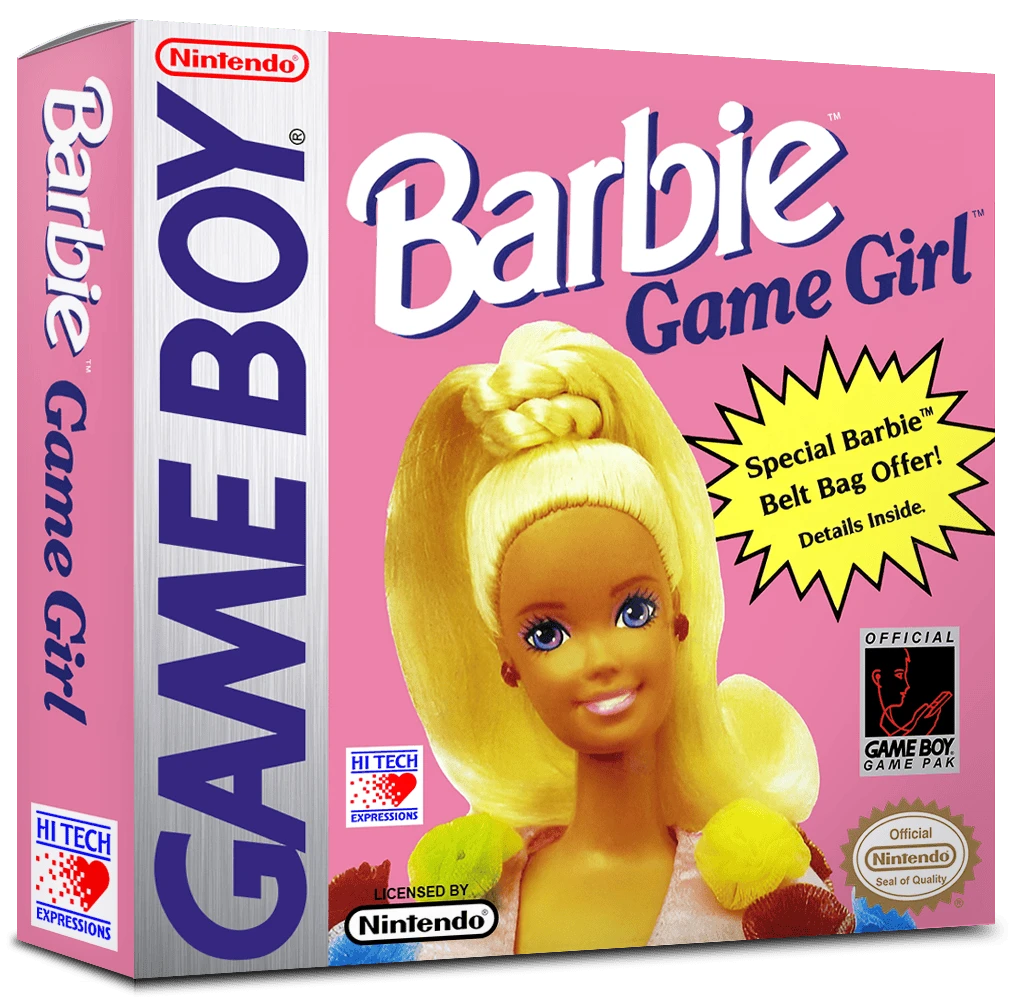 Barbie: Game Girl box art