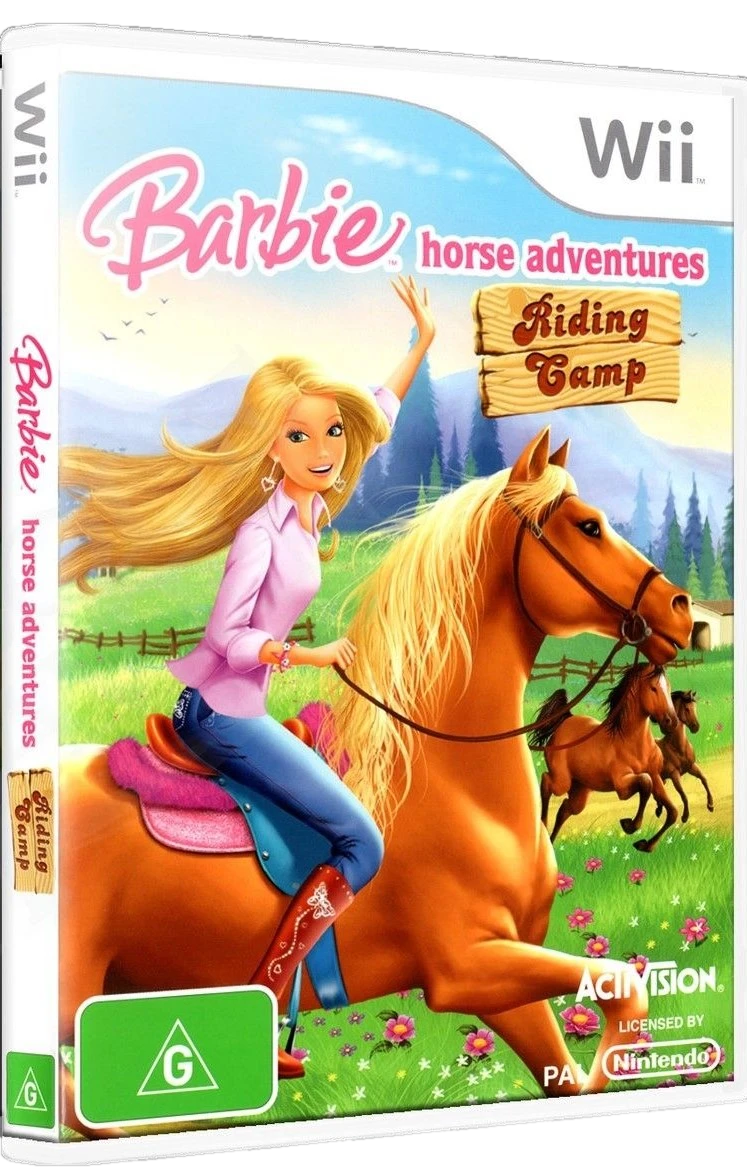 Barbie Horse Adventures: Riding Camp box art