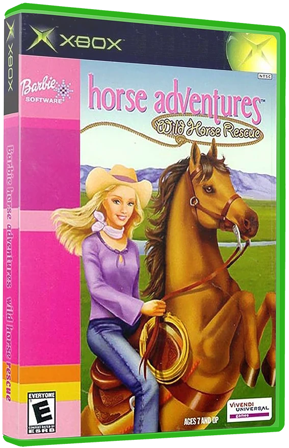 Barbie Horse Adventures Wild Horse Rescue box art