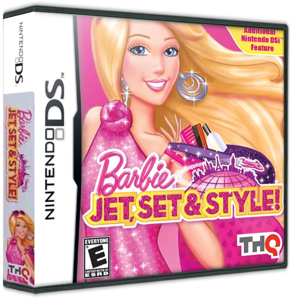 Barbie: Jet, Set & Style box art