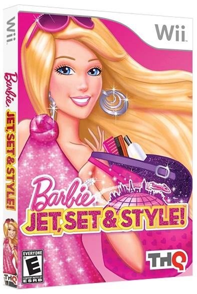 Barbie: Jet, Set & Style box art