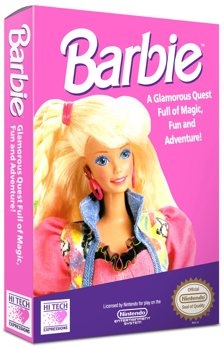 Barbie box art