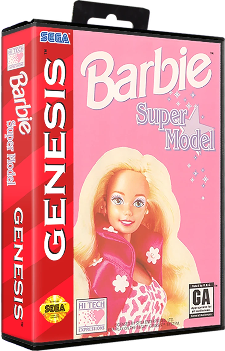 Barbie Super Model box art