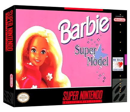 Barbie Super Model box art