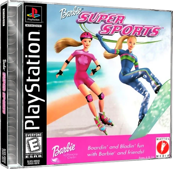 Barbie Super Sports box art