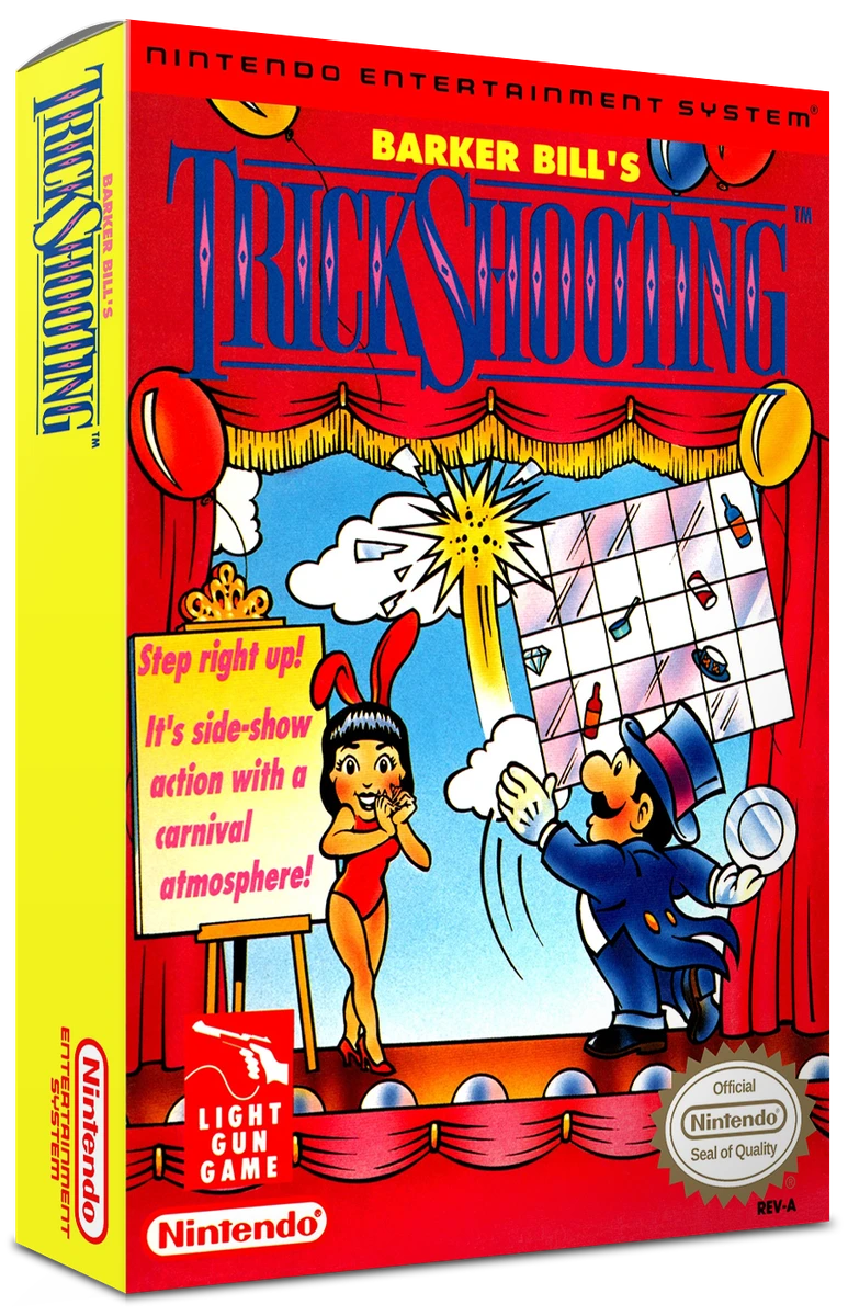 Barker Bill's Trick Shooting box art