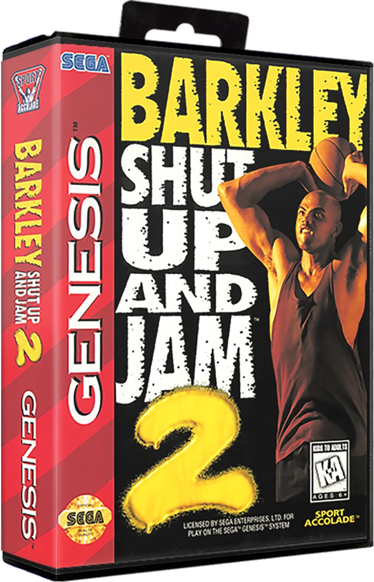 Barkley Shut Up and Jam 2 box art