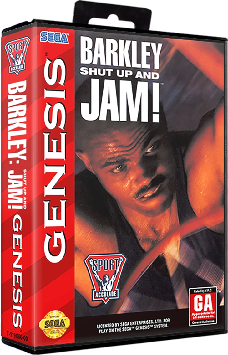 Barkley Shut Up and Jam! box art