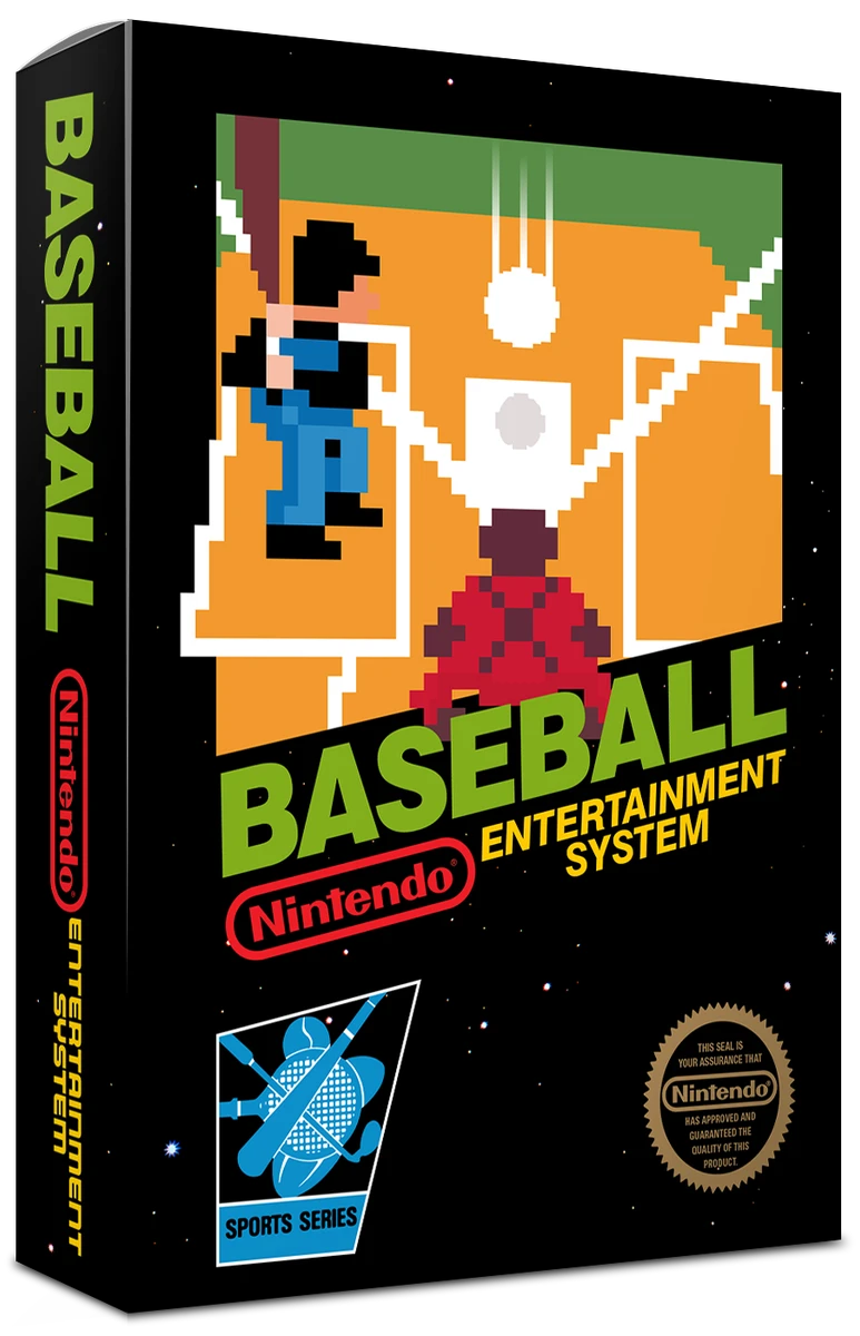 Baseball box art