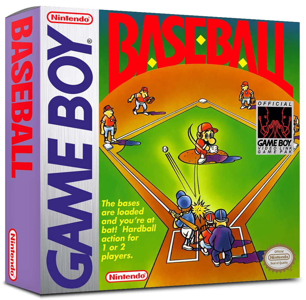 Baseball box art