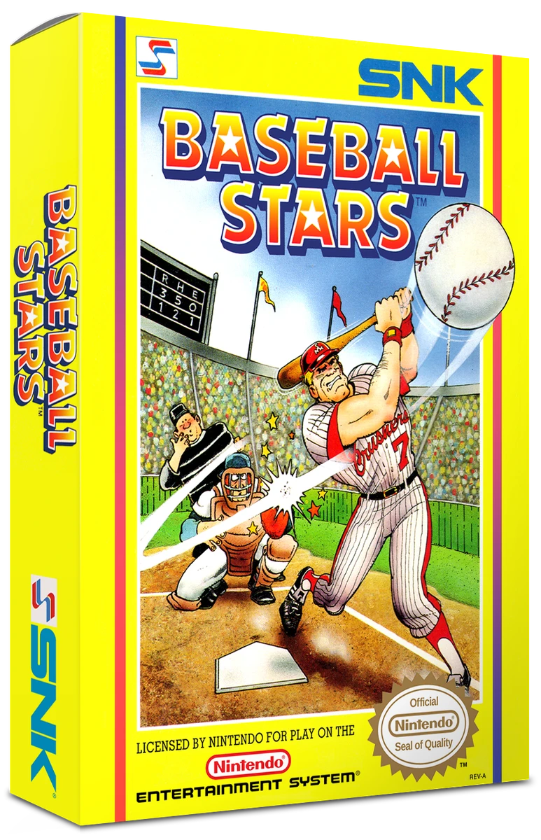 Baseball Stars box art