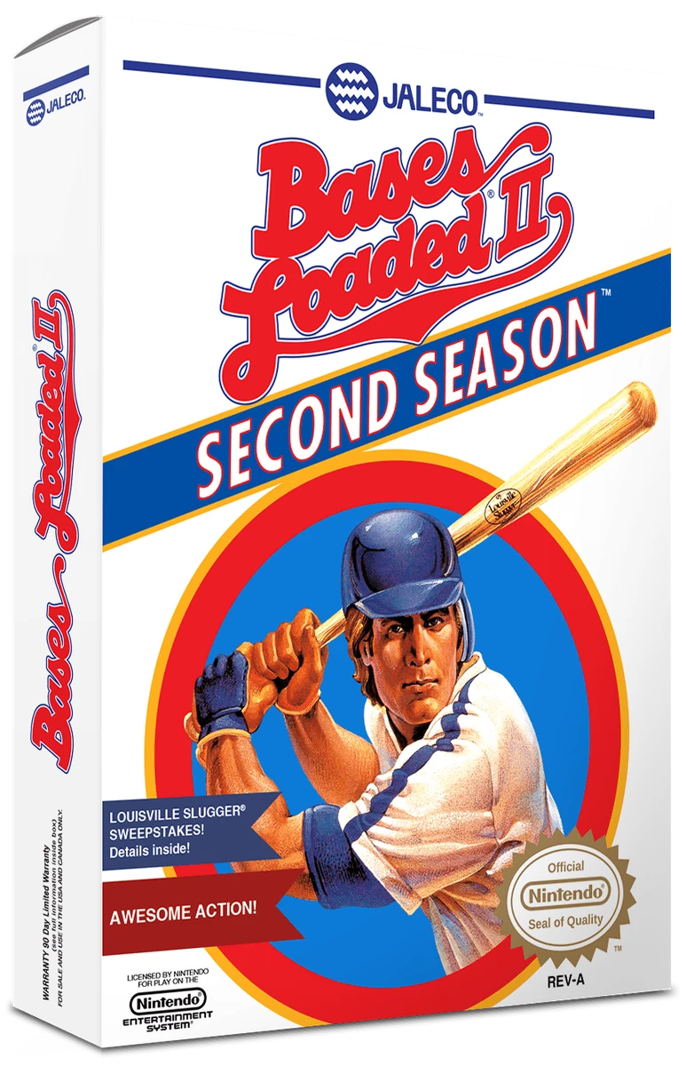 Bases Loaded 2 Second Season box art