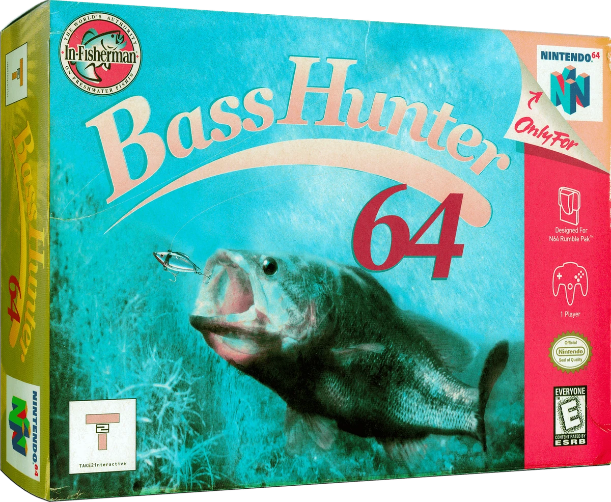 Bass Hunter 64 box art