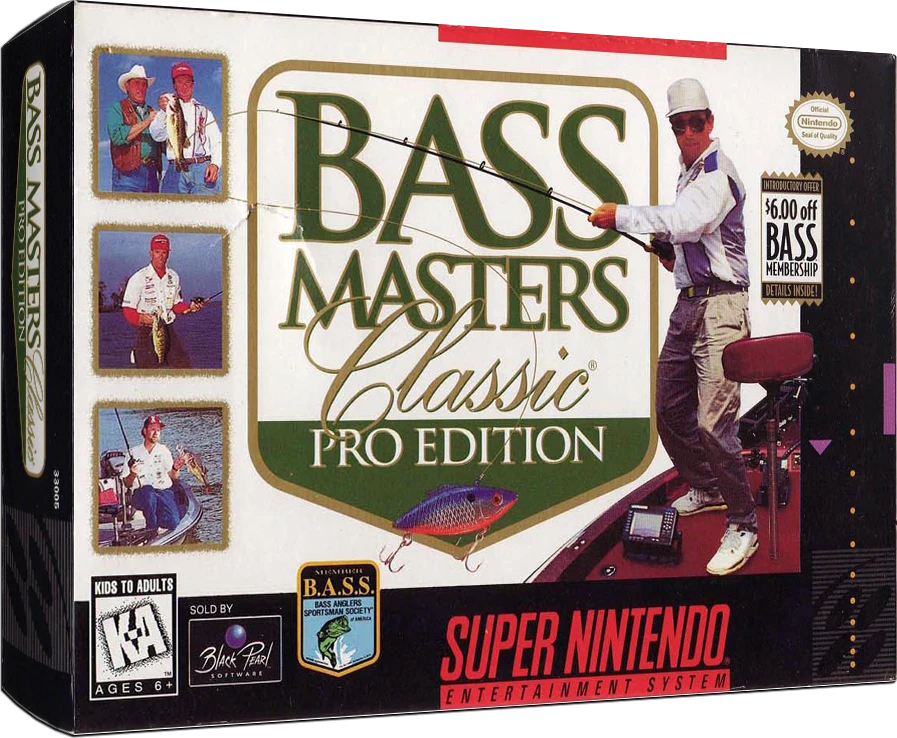 Bass Masters Classic Pro Edition box art
