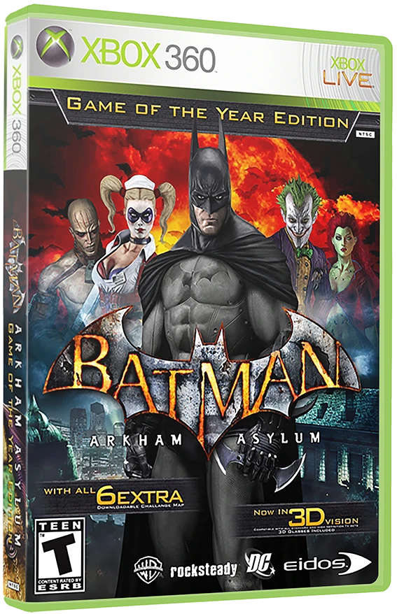 Batman: Arkham Asylum [Game of the Year Edition] box art