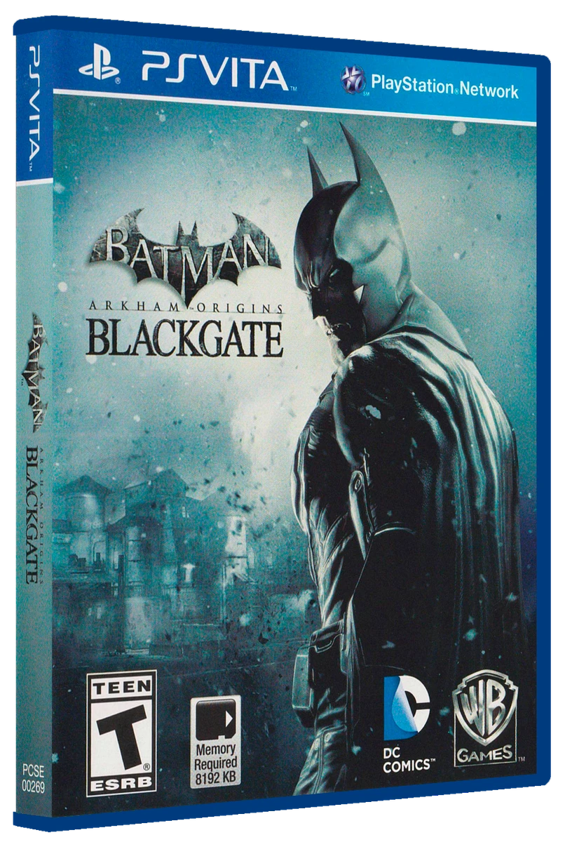 Batman: Arkham Origins Blackgate box art
