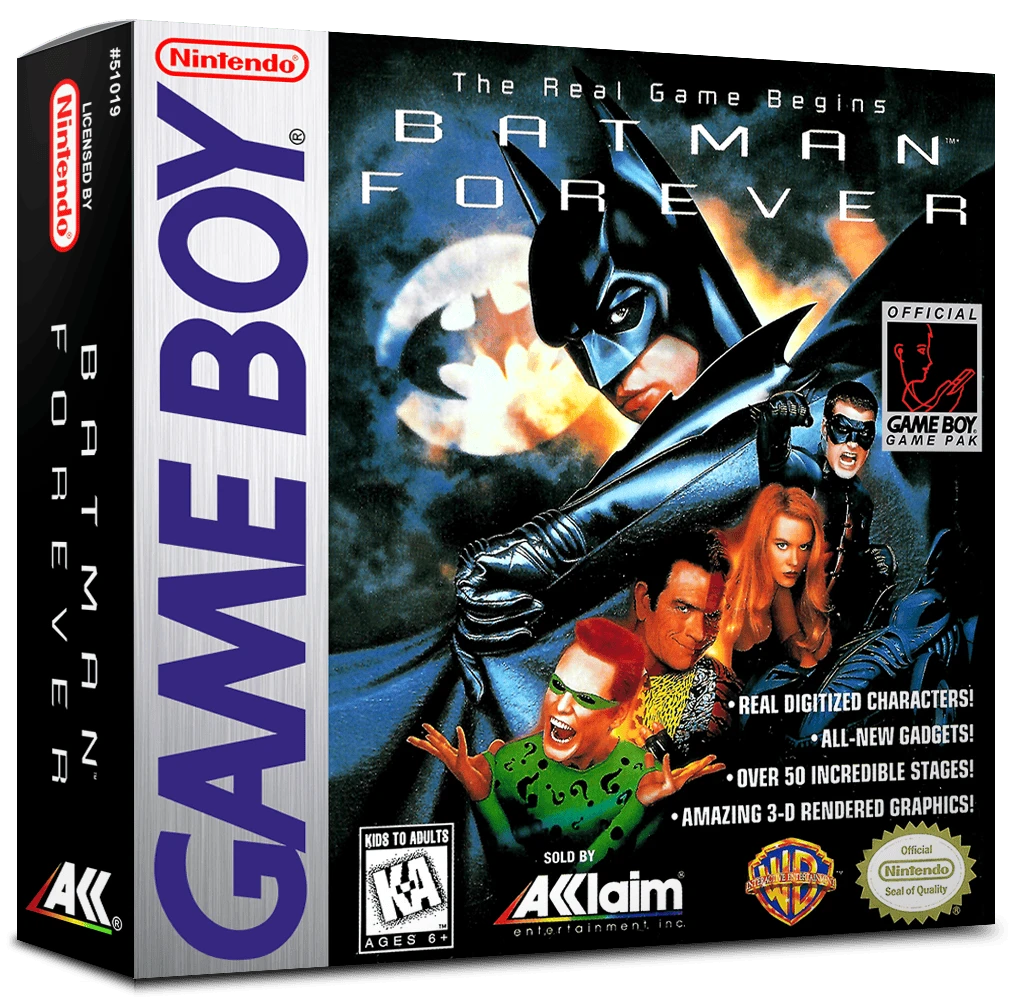Batman Forever box art