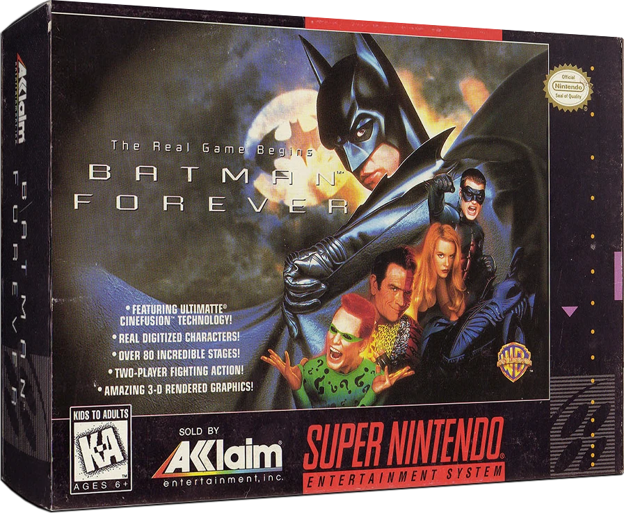 Batman Forever box art