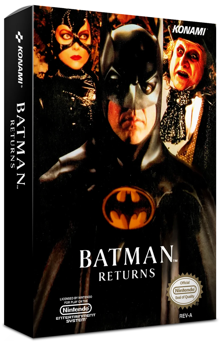 Batman Returns box art