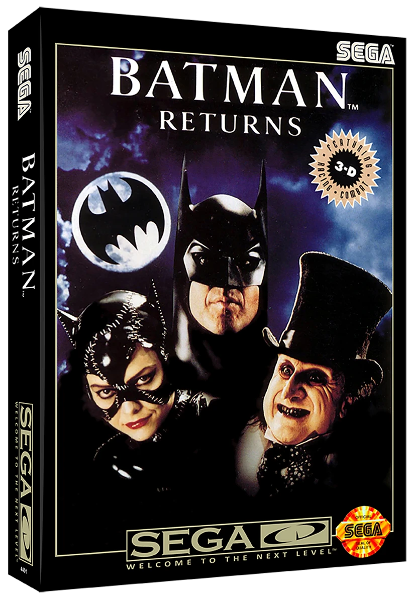Batman Returns box art