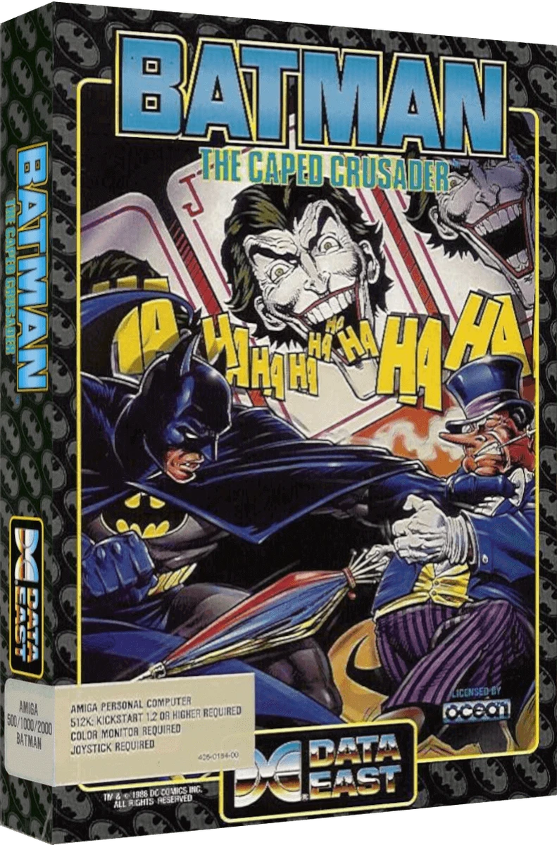 Batman: The Caped Crusader box art