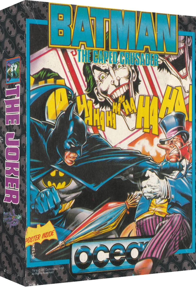 Batman The Caped Crusader box art
